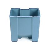 Bac int&eacute;rieur pour collecteur &agrave; p&eacute;dale