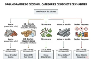 Guide complet de la benne de tri chantier