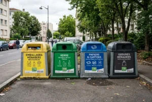 Bennes tri sélectif professionnelles : guide des poubelles de tri