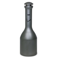 Cendrier bonbonne en m&eacute;tal