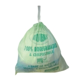 Housse pour conteneur biodégradable