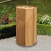 Poubelle en bois octogonale avec couvercle 100L image 1