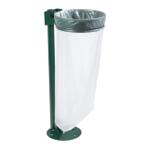 Support de sac sans couvercle sur poteau 110L Ecollecto